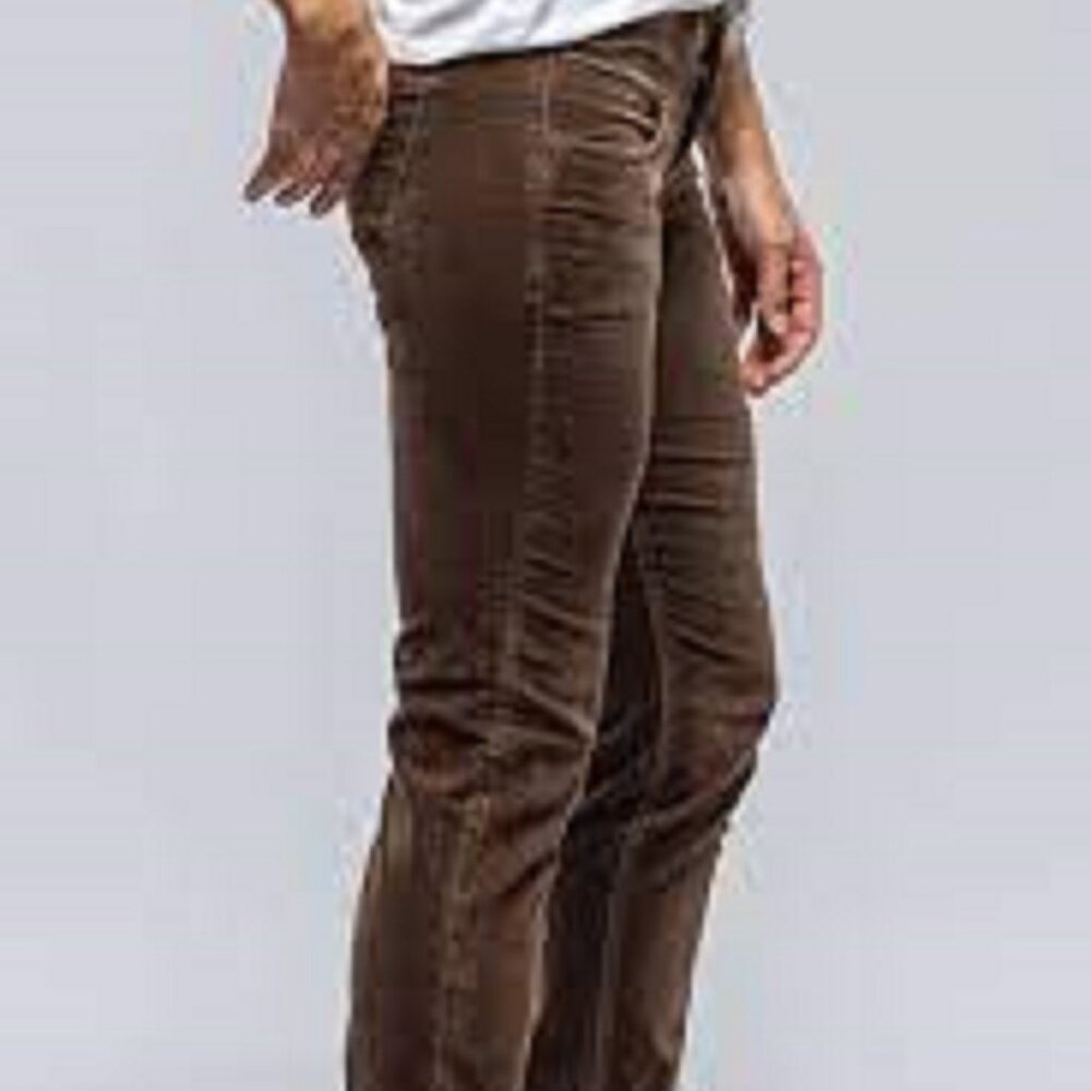 NWT $228 Olive Slim Fit Velvet MAC RICH JEANS 42 / 12  5798